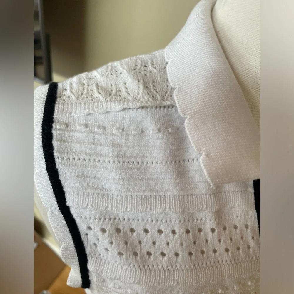 Brooks Brothers White Eyelet Dress - Picture 4 of 13